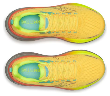 Zapatillas de running Saucony Hurricane 25 amarillas/naranjas para hombre