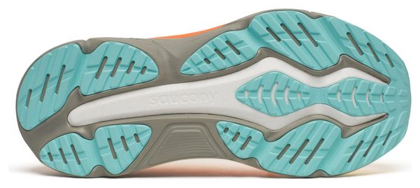 Zapatillas de running Saucony Hurricane 25 amarillas/naranjas para hombre