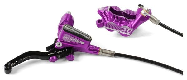 HOPE Front Break Tech 3 V4 Standard hose Purple