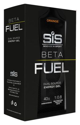 Gels énergétiques SIS Beta Fuel Orange - 6x60ml