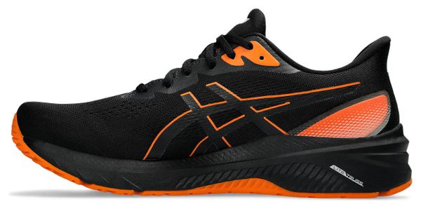 Running Shoes Asics GT-1000 12 GTX Black Orange Homme