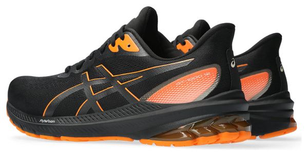 Running Shoes Asics GT-1000 12 GTX Black Orange Homme