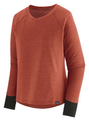 Maillot Manches Longues Femme Patagonia Dirt Craft Rouge