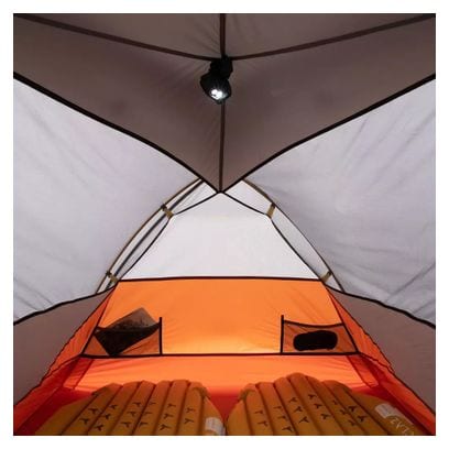 Forclaz Trek 900 Freestanding 2 Person Tent Gray Orange