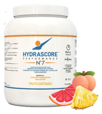 Hydrascore Bebida Isotónica N°7 - Frutas Exóticas - 800g