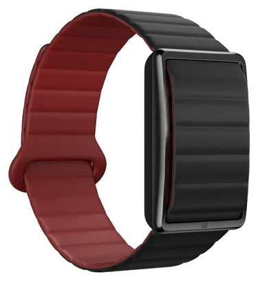 Polar Loop Activity Wristband, Black/Red Silicone