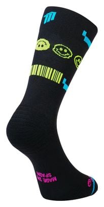 Calcetines de running Sporcks - 80'S Night Negro