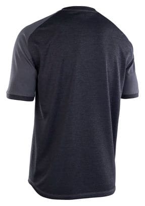 Kurzarm Trikot ION Logo Tech Schwarz Herren