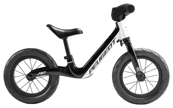 Peugeot J12 Balance Bike 12'' Black White Peugeot Team 2022