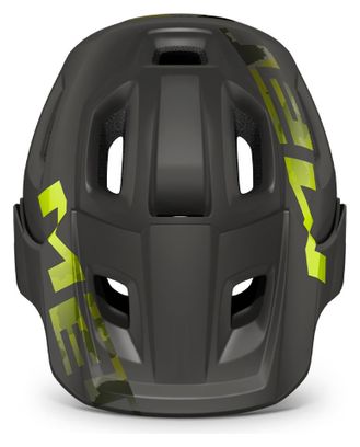 Met Roam Mips All-moutain Helm Mat Camo Lime Green zwart 2021