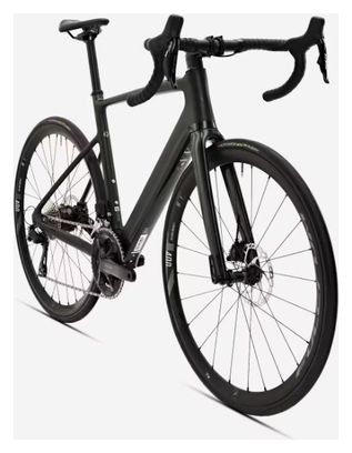 Vélo de Route Éléctrique Van Rysel E-EDR CF II Shimano 105 Di2 Vert Kaki 2025