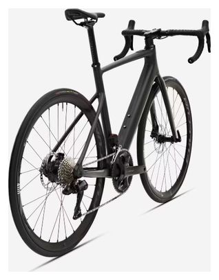 Vélo de Route Éléctrique Van Rysel E-EDR CF II Shimano 105 Di2 Vert Kaki 2025