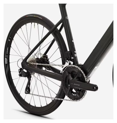 Vélo de Route Éléctrique Van Rysel E-EDR CF II Shimano 105 Di2 Vert Kaki 2025