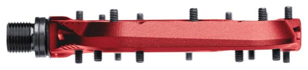Pedali OneUp Wave Flat Rosso