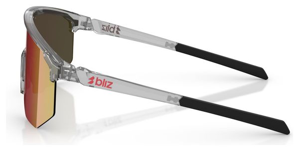 Bliz Hero Brille Dunkelgrau/Rot