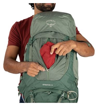Zaino da trekking Osprey Stratos 44 verde da uomo 