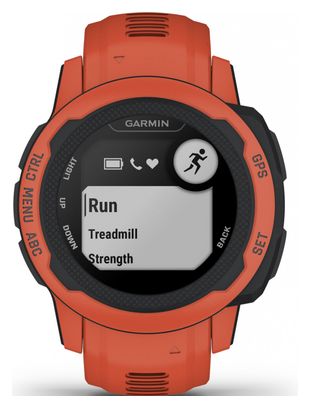 Reloj deportivo Garmin Instinct 2S rojo