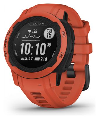 Reloj deportivo Garmin Instinct 2S rojo