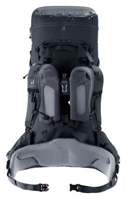 Zaino da trekking Deuter Aircontact Core 60 +10 L nero da uomo