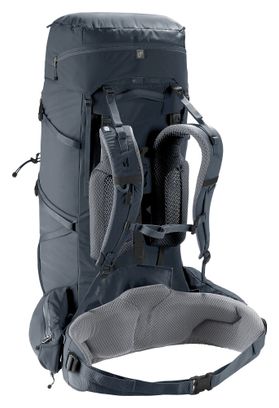 Zaino da trekking Deuter Aircontact Core 60 +10 L nero da uomo