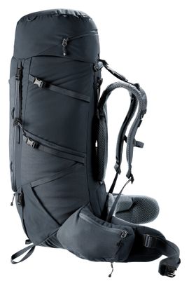 Zaino da trekking Deuter Aircontact Core 60 +10 L nero da uomo