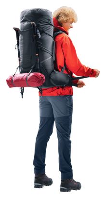 Zaino da trekking Deuter Aircontact Core 60 +10 L nero da uomo