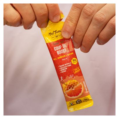 Bio Meltonic Energiegels Coup de Boost XL Honing. Magnesium Guarana 40 g