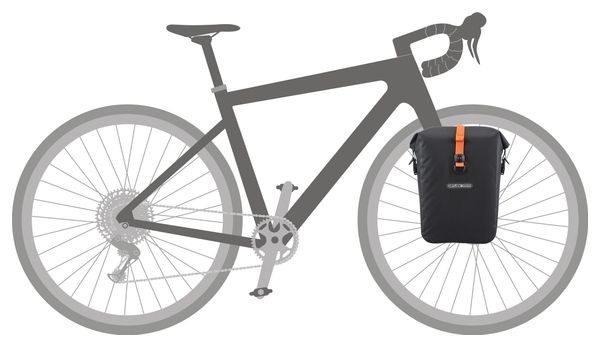 Ortlieb Gravel-Pack 14,5 l QL2.2 Fahrradtasche Schwarz Matt