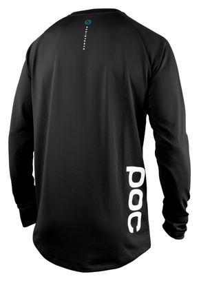 Camiseta Manga Larga POC Essential DH Negro