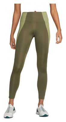 Collant 7/8 Femme Nike Dri-Fit Air Fast Khaki