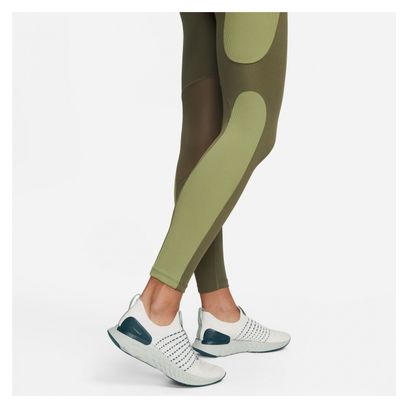 Collant 7/8 Femme Nike Dri-Fit Air Fast Khaki