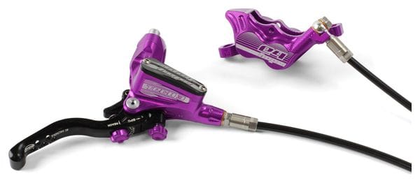 Hope Tech 3 E4 Freno - Manguera trasera Manguera estándar Púrpura