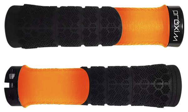 Paire de Grips Ergonomiques Prologo X-Shred Orange Noir