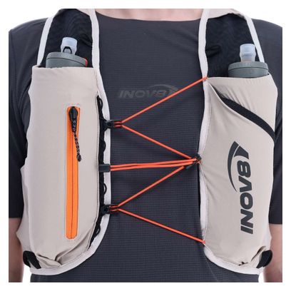 Mochila de hidratación Inov 8 Racepac 10, color beige, unisex