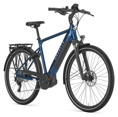 Gazelle Medeo T10 HMB Shimano Deore 10V 500 Wh 700 mm Blu Scuro 2023 Bici Elettrica da Città