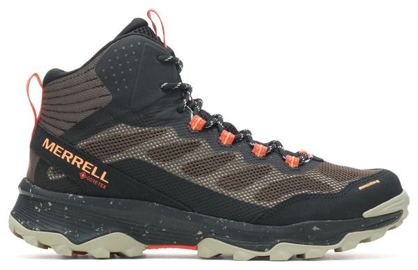 Merrell Speed Strike Mid Gore-Tex Coral/Black Hiking Shoes