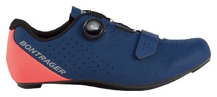 Chaussures Bontrager Circuit Nautical Navy / Radioactive Coral / Bleu / Rose