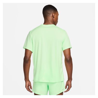 Nike Miler Vert Homme short-sleeve jersey