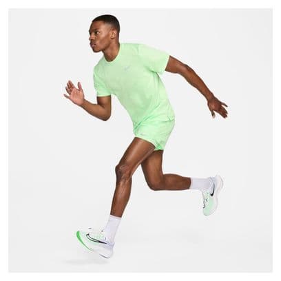 Nike Miler Kurzarmtrikot Grün Herren