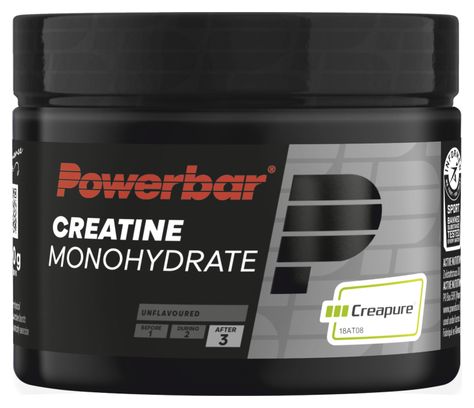  PowerBar Línea Negra Creatina Monohidrato Polvo Sabor Neutro 300 g