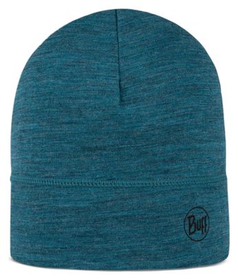Cappellino Buff in lana merino leggera, blu