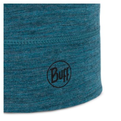 Cappellino Buff in lana merino leggera, blu
