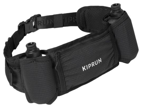 Cinturón de Hidratación para Correr Kiprun 500 2x250ml Negro