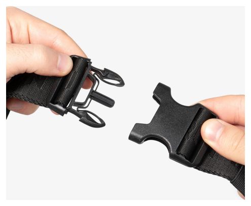 Kiprun 500 2x250ml Black Running Hydration Belt