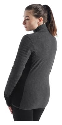 Baselayer Women Icebreaker Descender Grau