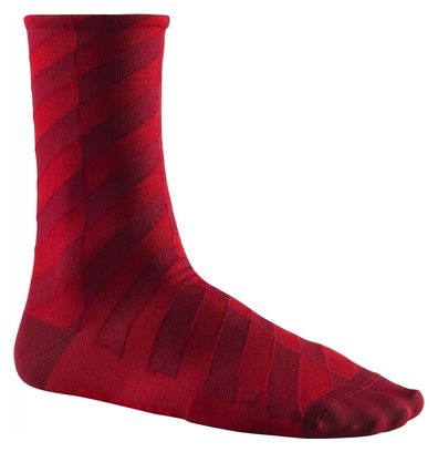 MAVIC Socks Graphic Mosaic Sock Cabernet / Red