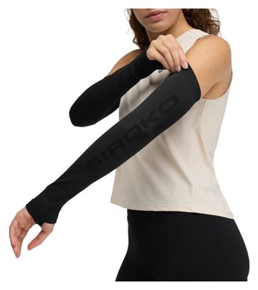 Manchettes respirantes trail running Randonnée Homme et Femme Chilkoot Black No
