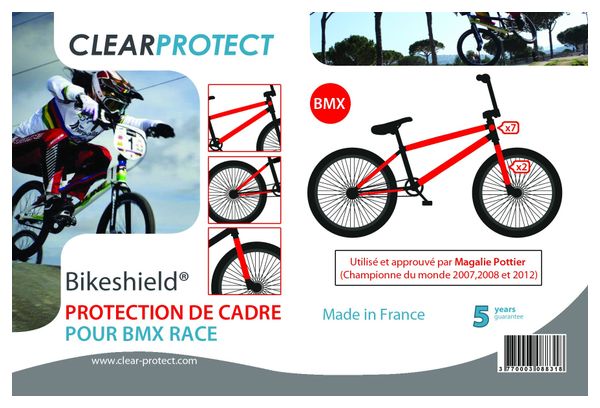 CLEARPROTECT Kit Protections Invisibles Cadre BMX