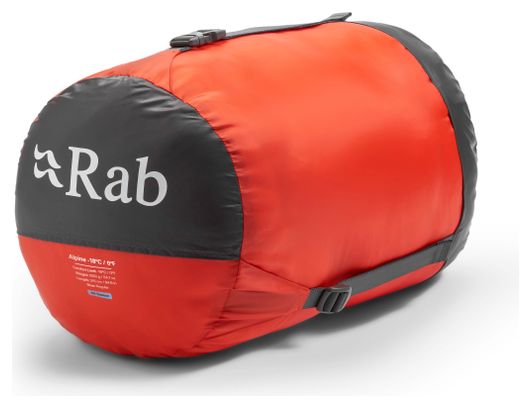 RAB Alpine-18°C-slaapzak - rood