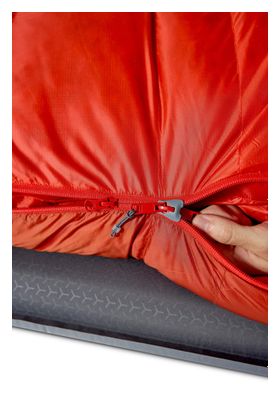 RAB Alpine-18°C-slaapzak - rood